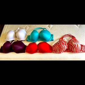 COPY - 5 Very Sexy push up Victoria Secret Bra’s all used.